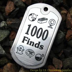 Trackable Geocaching Dog Tags