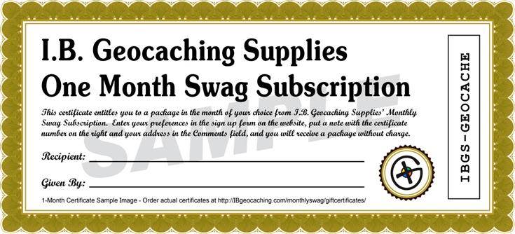 [Image of Gift Certificate]
