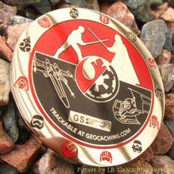 Cache Wars Nickel Geocoin - May the 4th Be With You