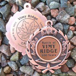 Battle of Vimy Ridge 100th Anniversary Geomedal Geocoin