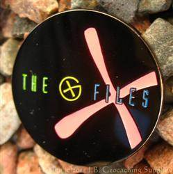 The G-Files - Black Nickel 10 Years Glow Geocoin