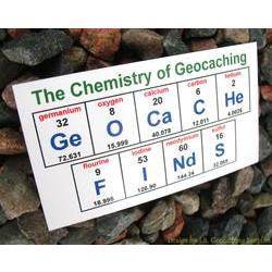 Chemistry of Geocaching - GeOCaCHe FInDs Magnet