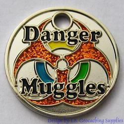 Danger Muggles PathTag - Nickel Glitter Version