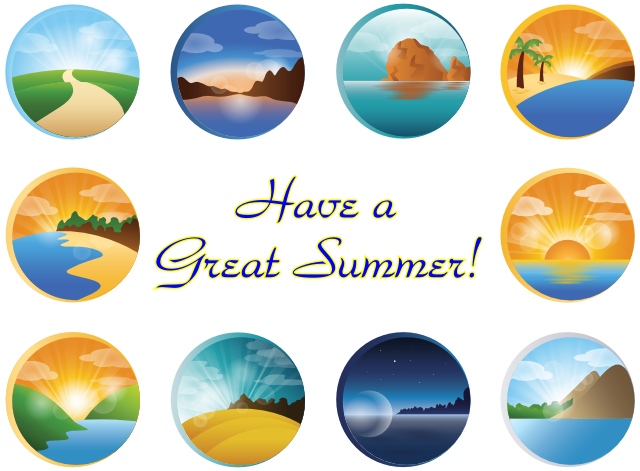 Have a great summer!