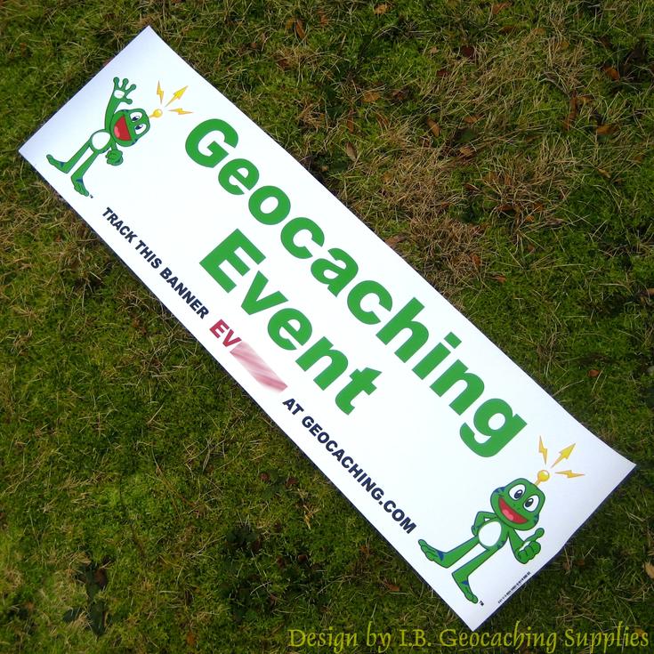 Trackable Geocaching Banners