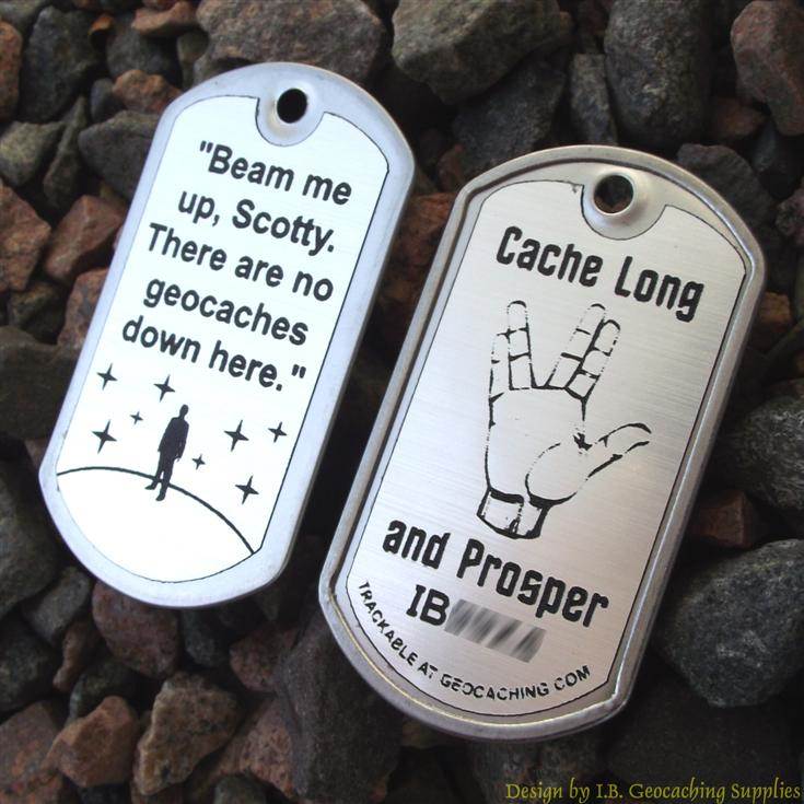 Trackable Dog Tags