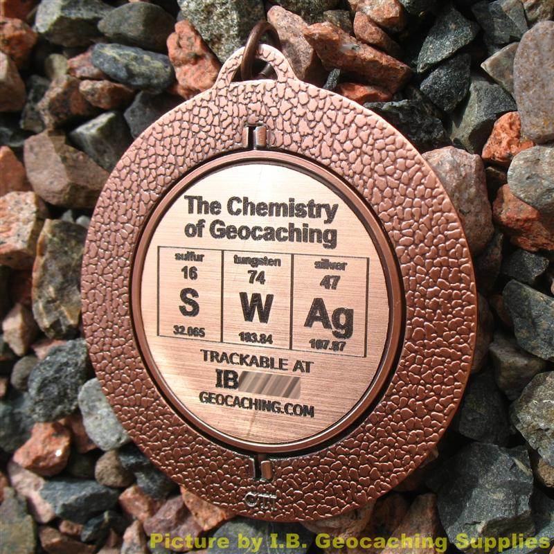 WPt - Chemistry of Geocaching Geomedal Geocoin (2,5, découpes ... - eBay