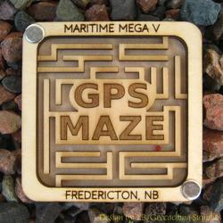 MMV GPS Maze - 2-Sided 3-D Wooden Trackable