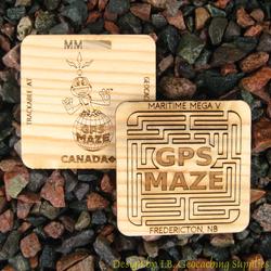 MMV GPS Maze - 2-Sided Wooden Trackable