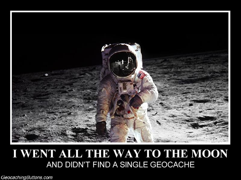 A geocaching meme by I.B. Geocaching Supplies