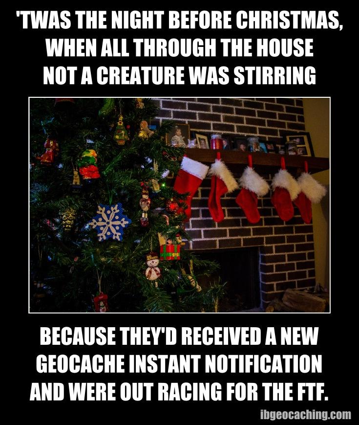 A geocaching meme by I.B. Geocaching Supplies